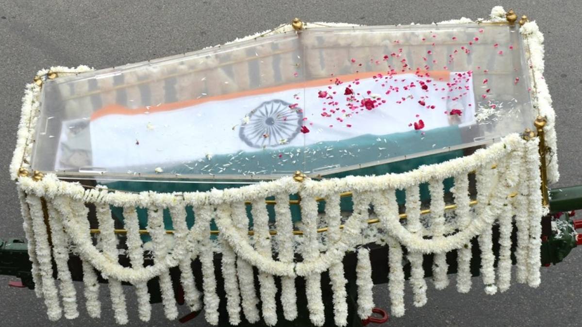 राजकीय सम्मान के साथ अरुण जेटली का अंतिम संस्कार