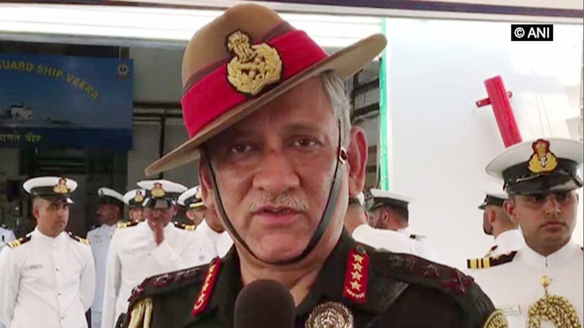 आर्मी चीफ, बिपिन रावत, (फोटो ANI)