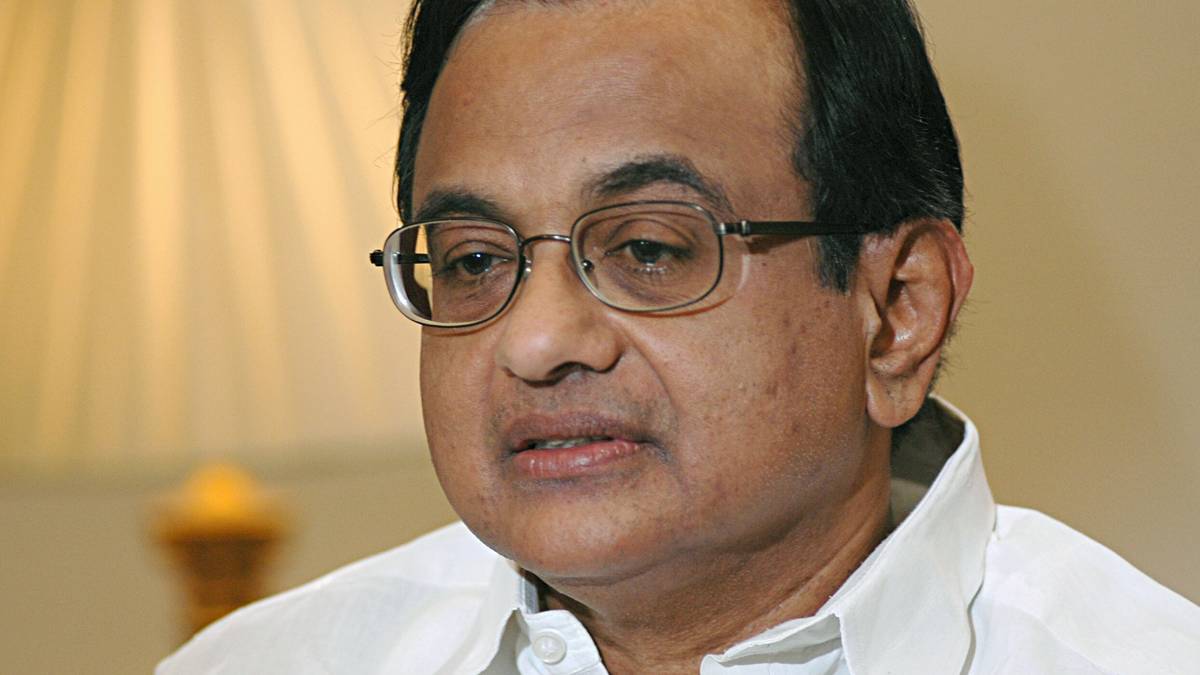 पी चिदंबरम (फाइल फोटो)