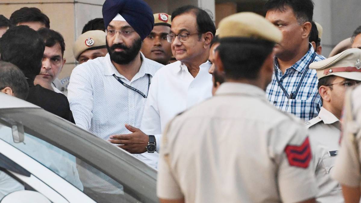 पी चिदंबरम (फोटो-Yasir Iqbal.)