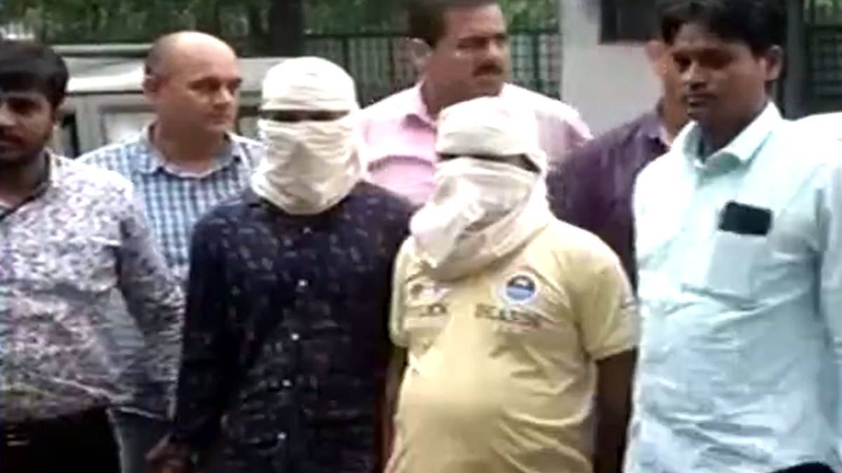 दिल्‍ली पुलिस की ग‍ि‍रफ्त में आरोपी