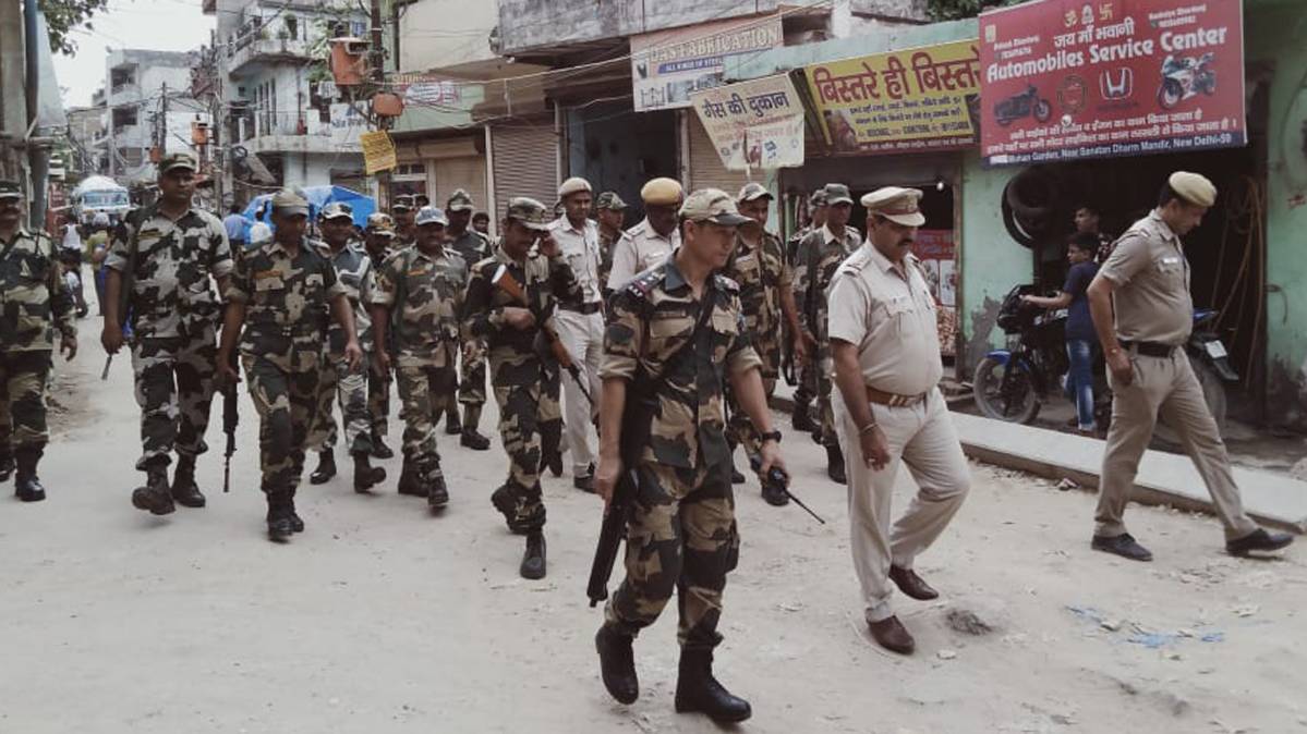 दिल्ली सुरक्षा चाक चौबंद