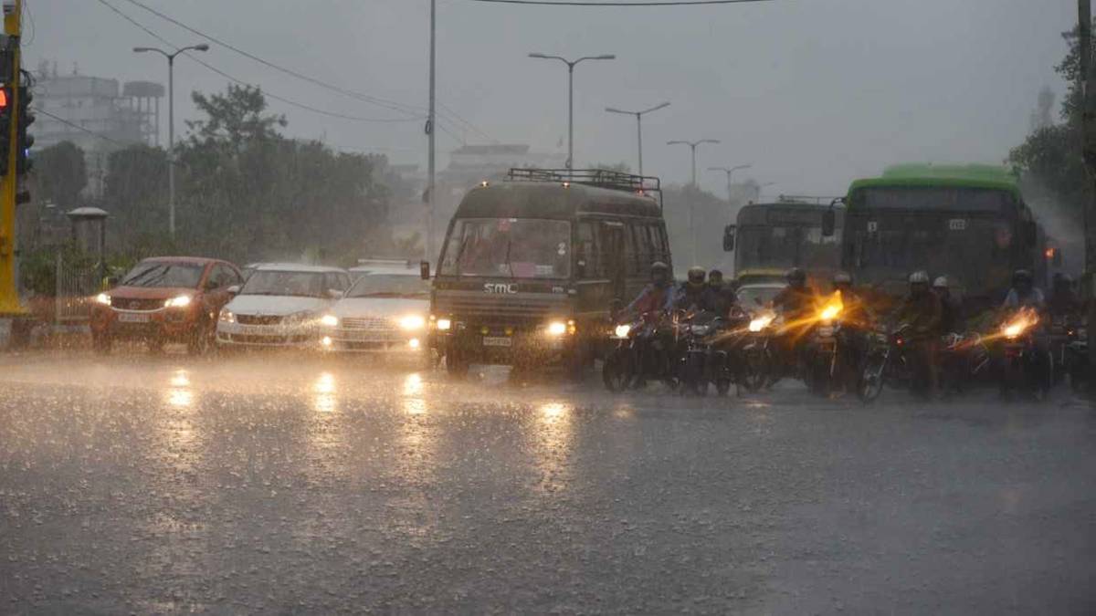 दिल्ली में बारिश