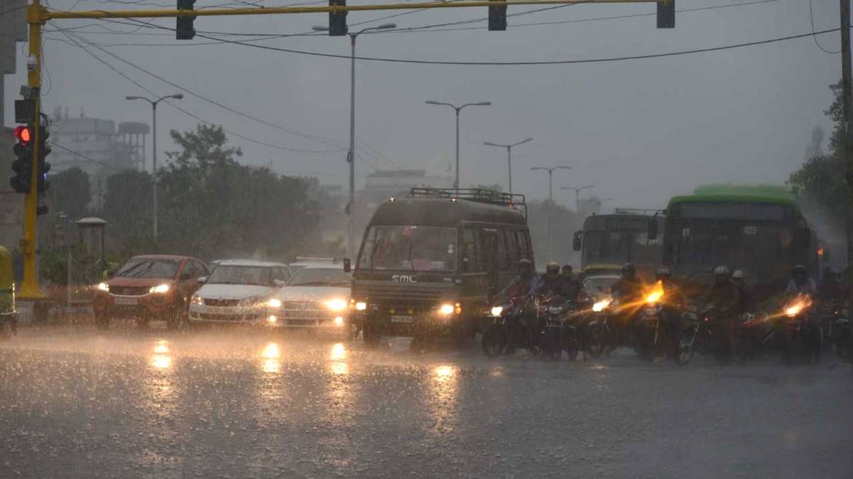 दिल्ली में बारिश