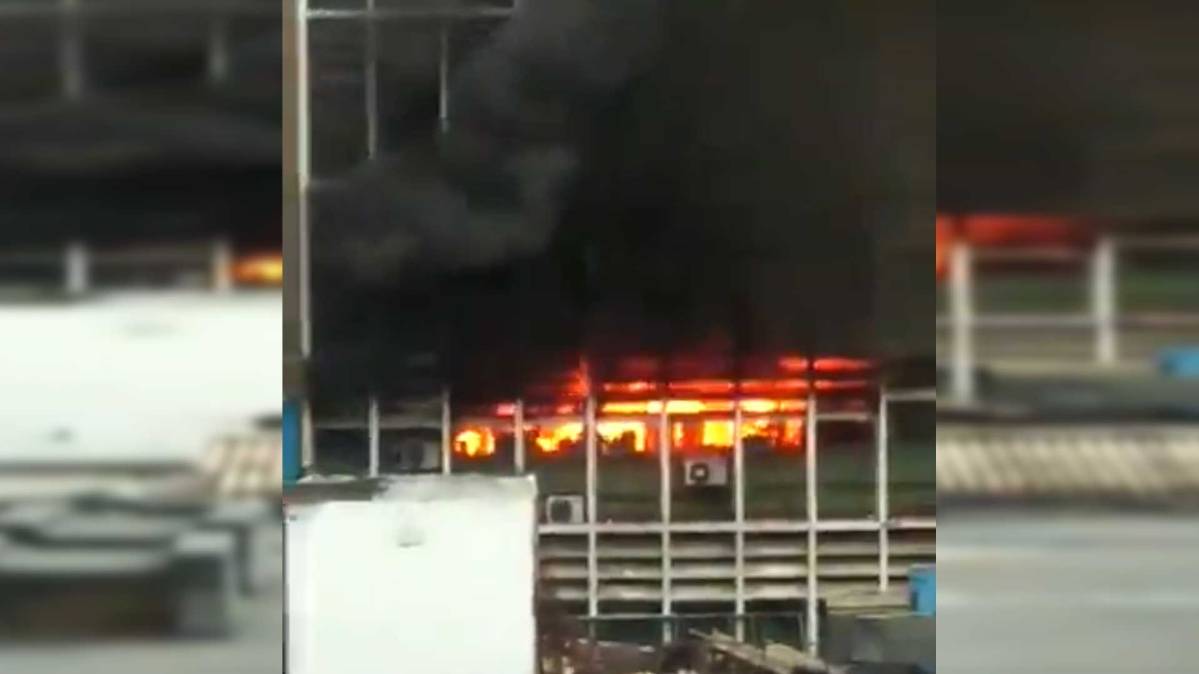 AIIMS में भीषण आग