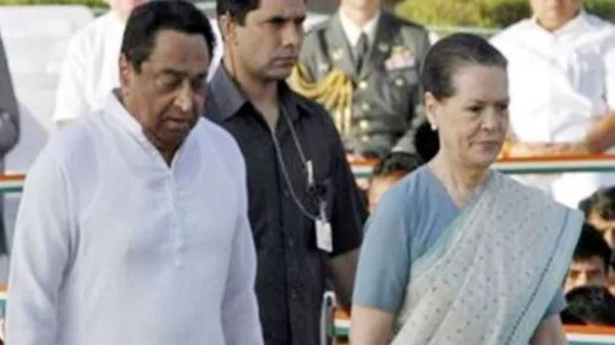 सोनिया गांधी से मिले कमलनाथ