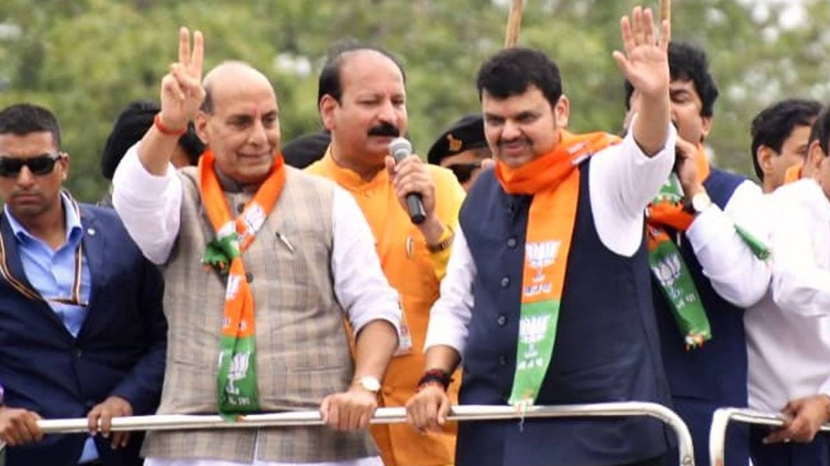 बीजेपी का चुनाव अभियान (फोटो-@Dev_Fadnavis)