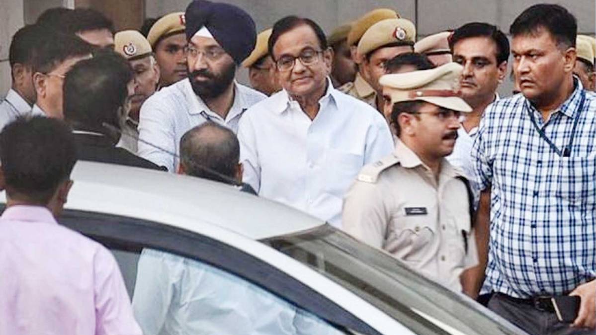 पी चिदंबरम