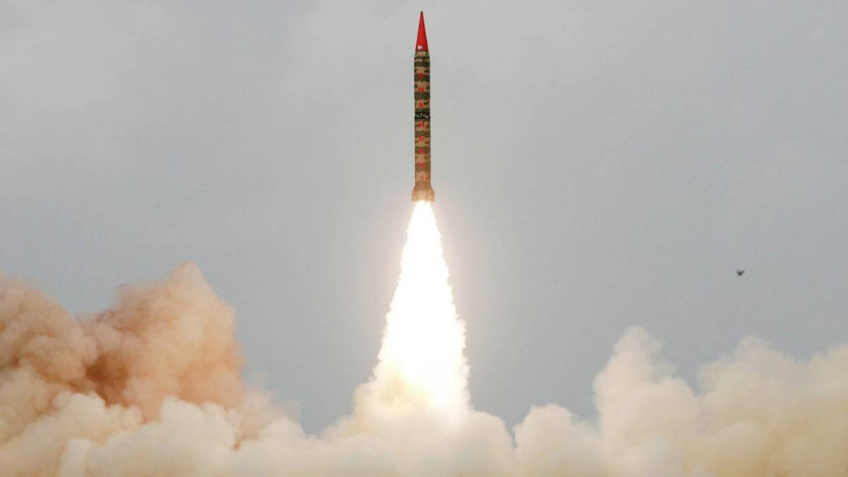 गजनवी मिसाइल(फोटो-AP)