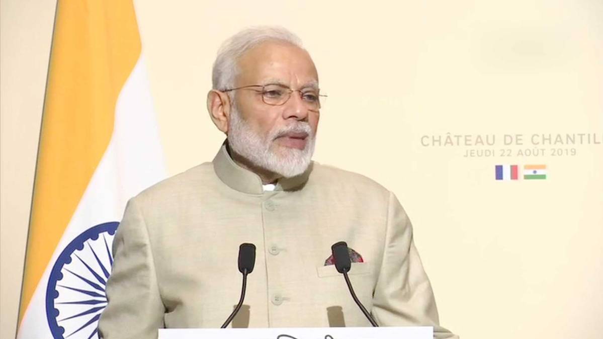 फ्रांस में बोले पीएम मोदी