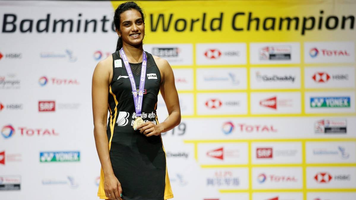 जीत के बाद पीवी सिंधू