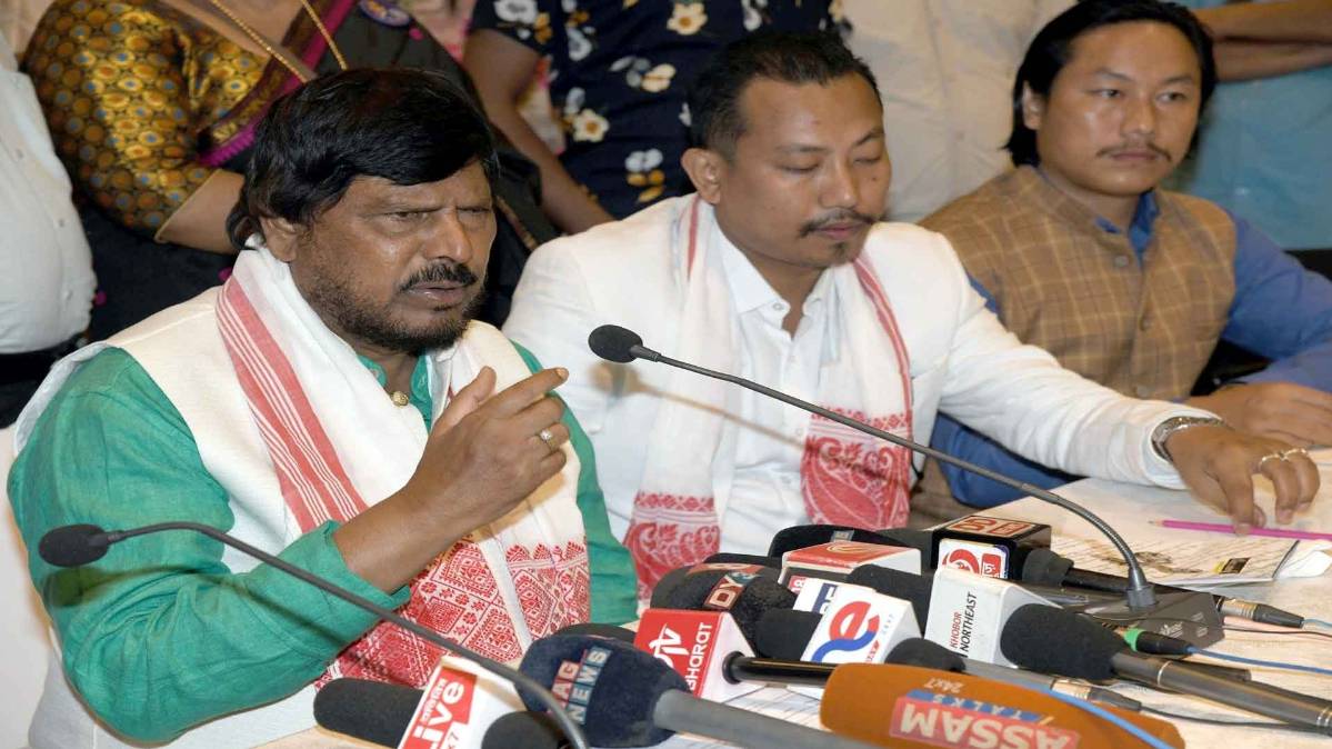 केंद्रीय मंत्री रामदास अठावले (फाइल फोटो-IANS)