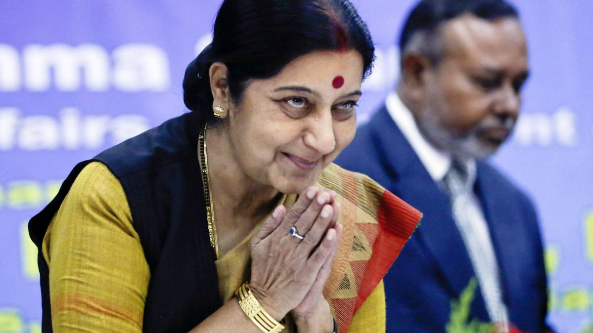 सुषमा स्‍वराज(फाइल फोटो-रायटर्स)