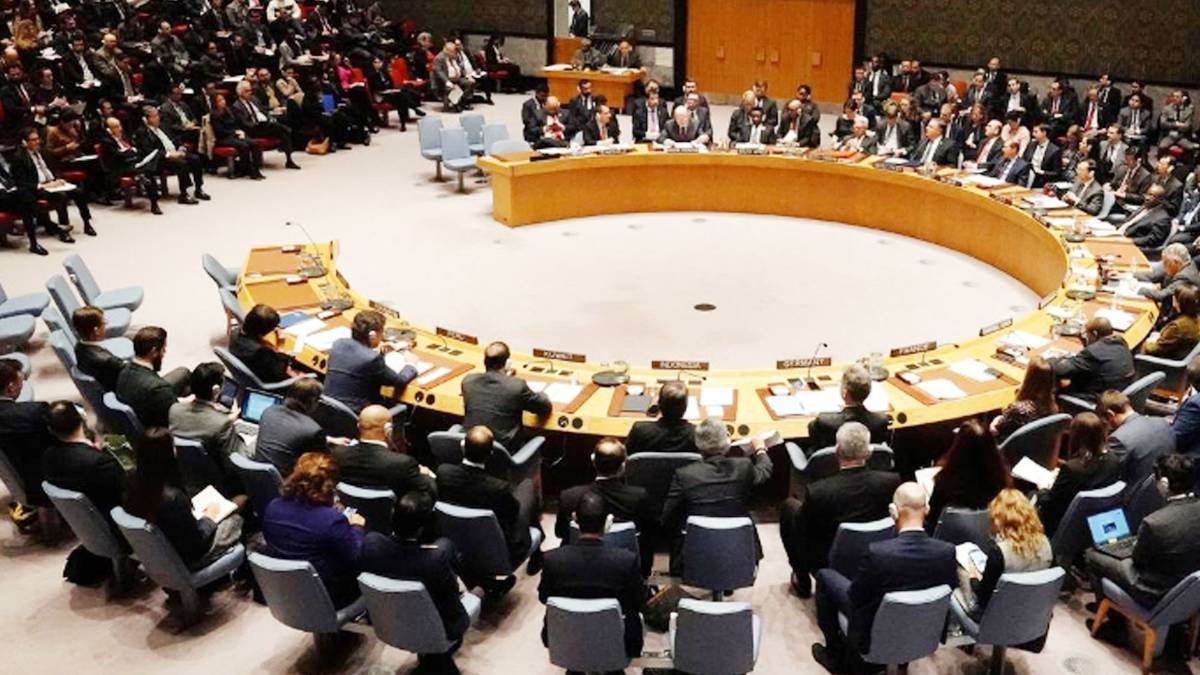 UNSC में हुई बैठक