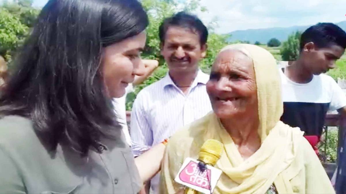 मां ने अपने फौजी बेटों को भेजा संदेश