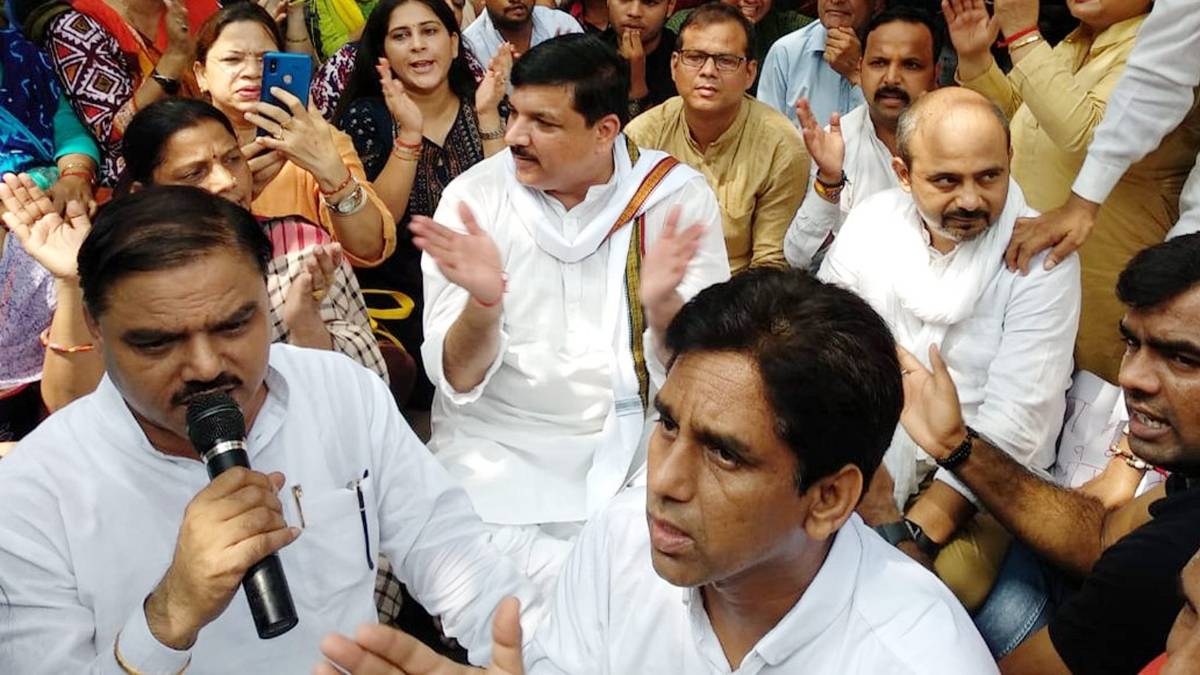 आप नेता संजय सिंह(फोटो-@AamAadmiParty)