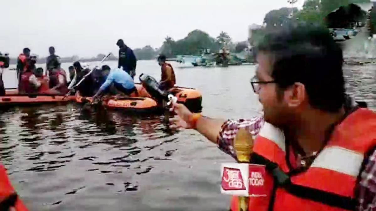 गणपति विसर्जन के दौरान हुए हादसे की जगह