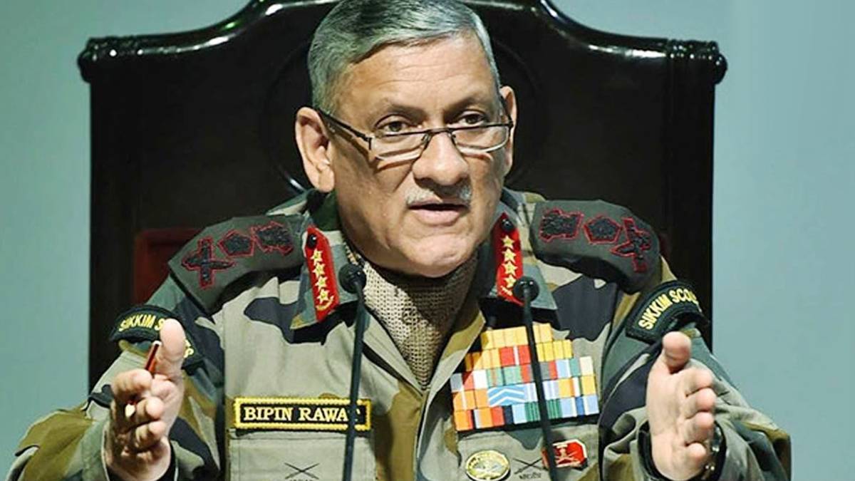 आर्मी चीफ जनरल बिपिन रावत(फोटो-इंडिया टुडे)
