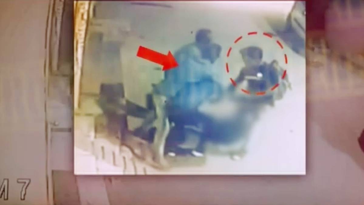 CCTV फुटेज में कैद लूट और हत्या की वारदात