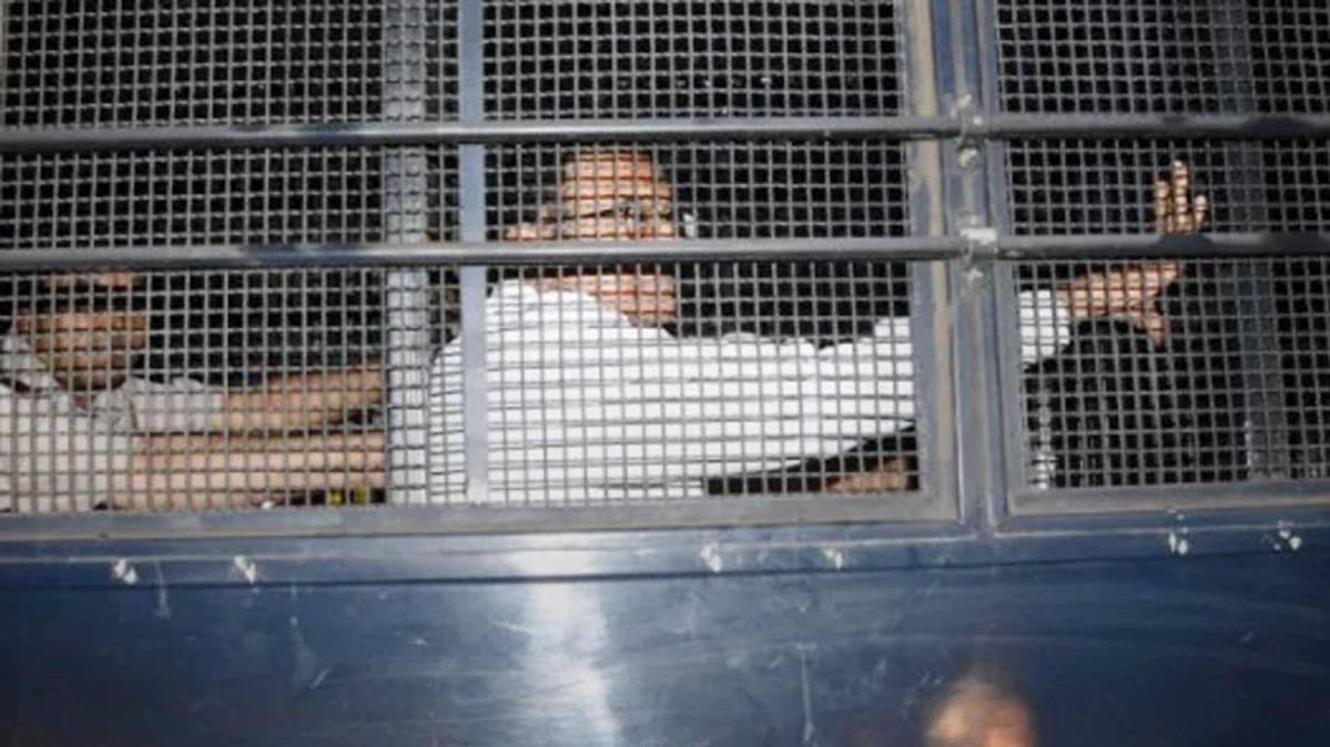 P Chidambaram being taken to Tihar jail. (Photo: PTI file)