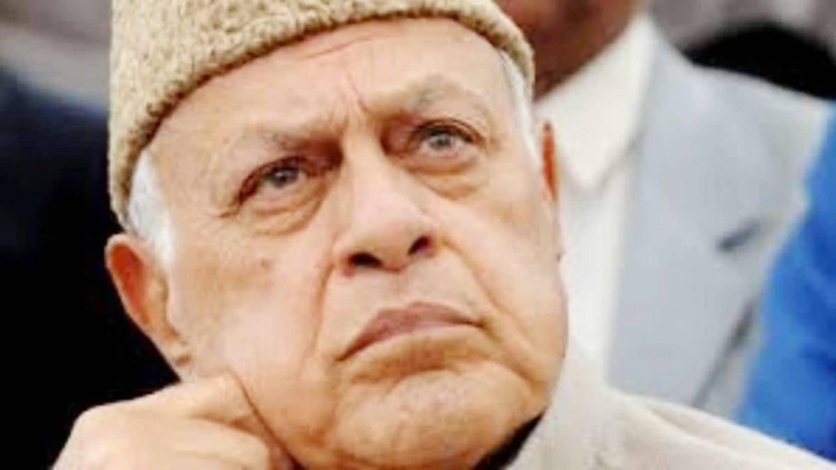 National Conference chief Farooq Abdullah has been in detention since August 5. (PTI file photo)