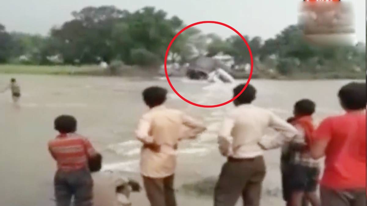 गुना में मूसलाधार बारिश