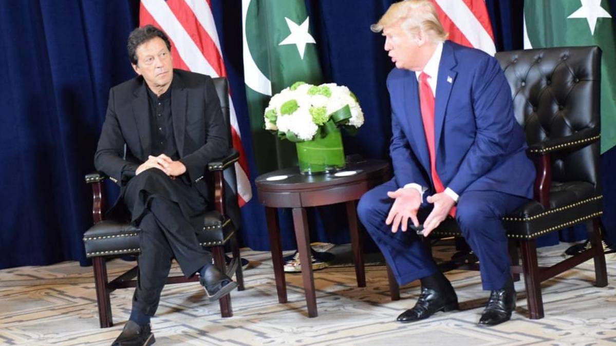 पाकिस्तान पीएम इमरान खान, अमेरिकी प्रेसिडेंट डोनाल्ड ट्रंप