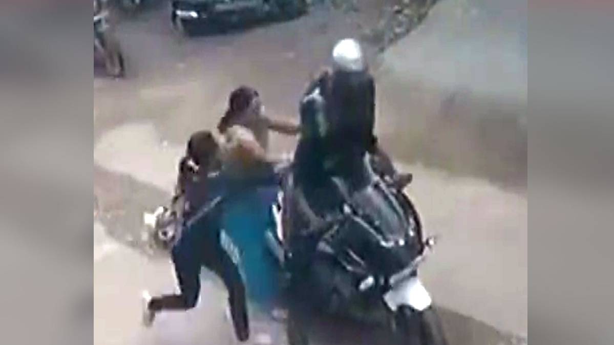 CCTV में कैद वारदात