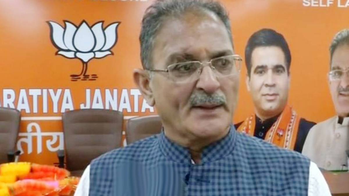 बीजेपी नेता कविंदर गुप्ता( (File Photo: ANI))