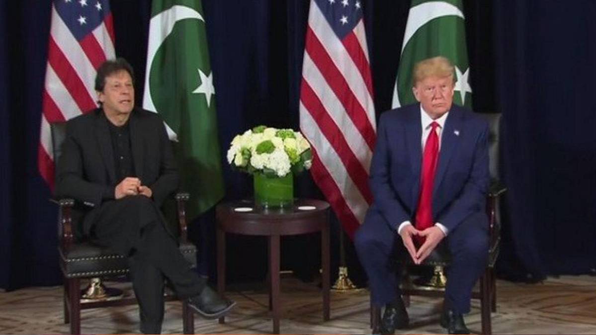 इमरान खान- डोनाल्ड ट्रंप