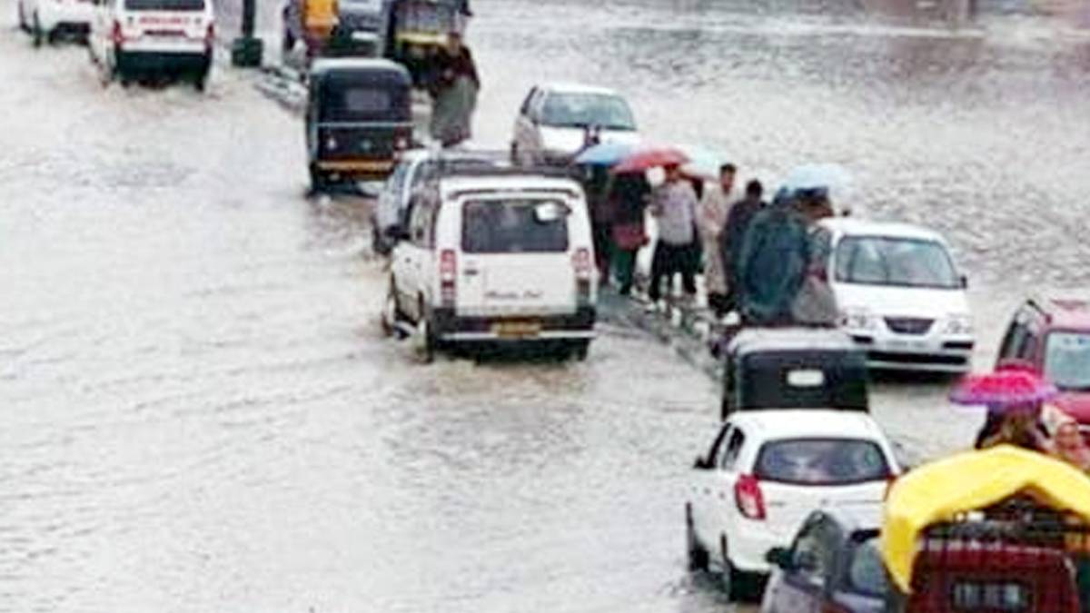 मध्य प्रदेश में बारिश (Photo- रवीश पाल सिंह)