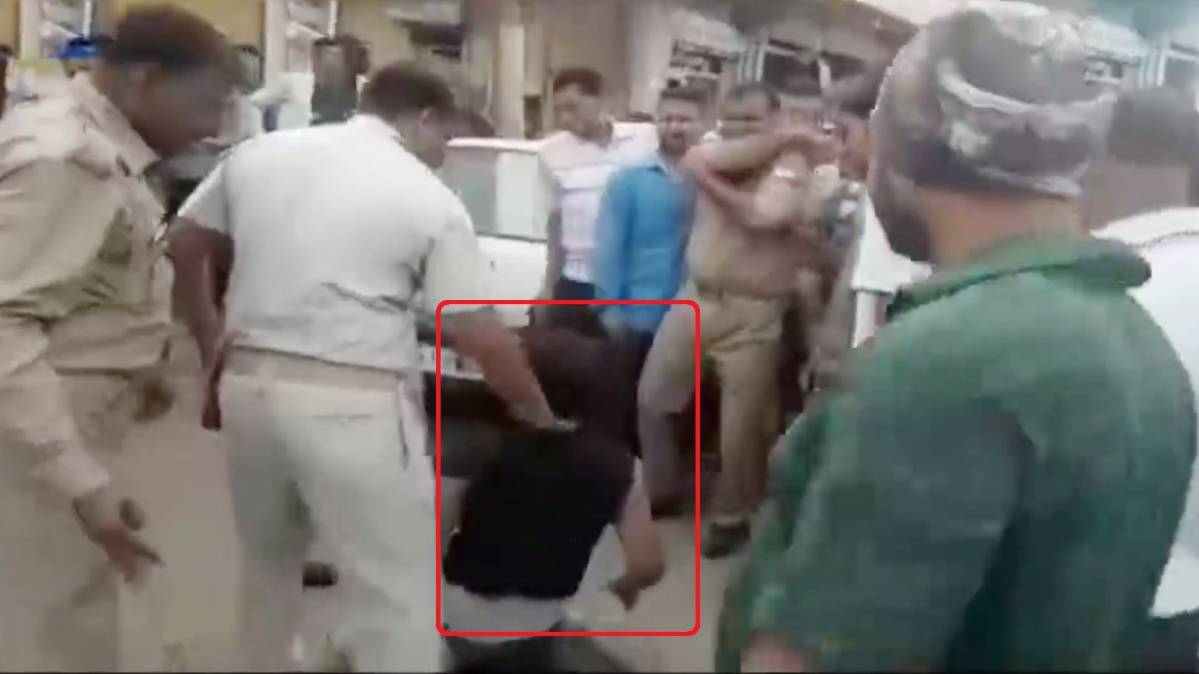 शराबी ने किया हंगामा