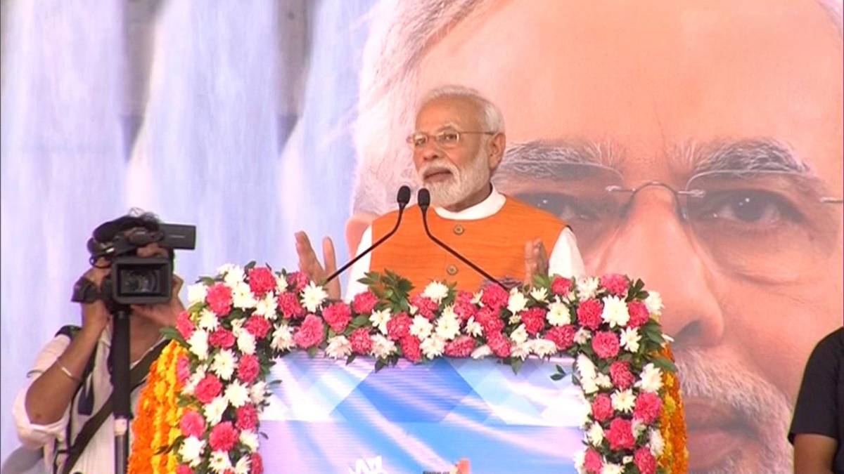 केवडिया के बोले PM (फोटो-ANI)