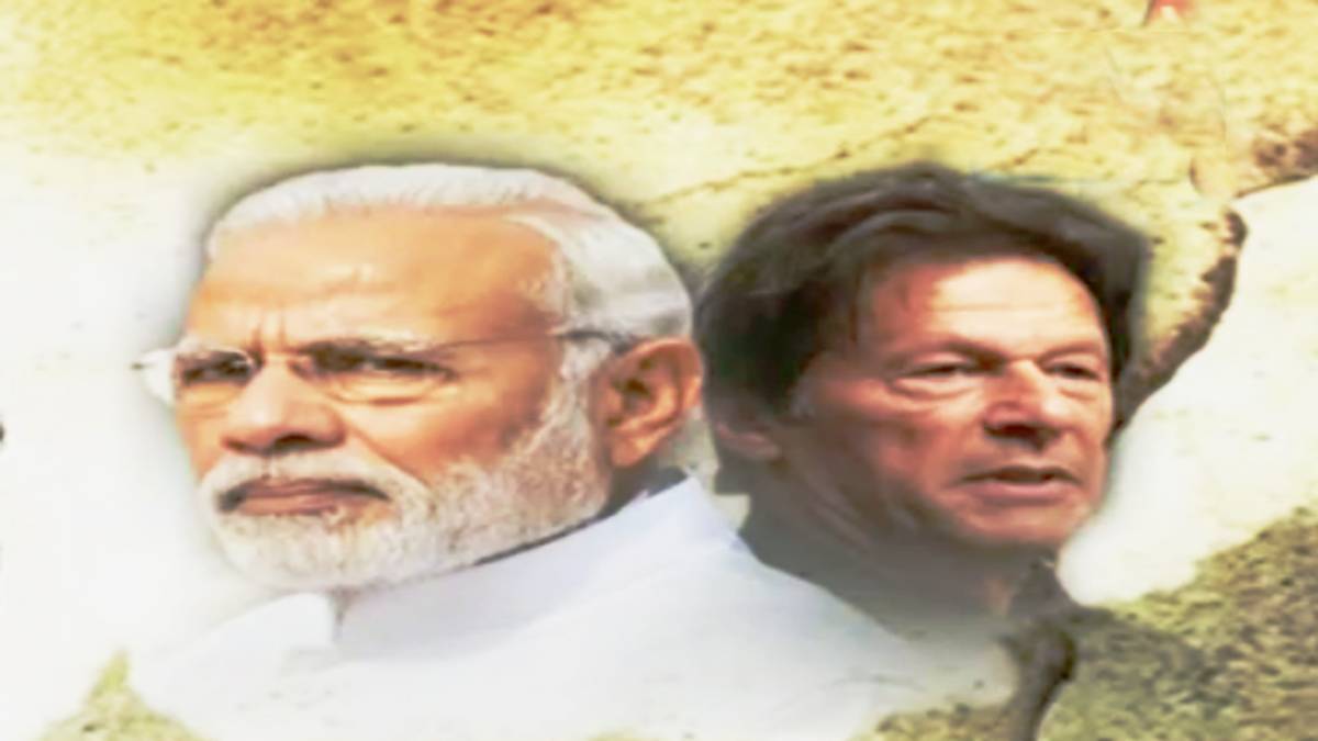 प्रधानमंत्री नरेंद्र मोदी और इमरान खान