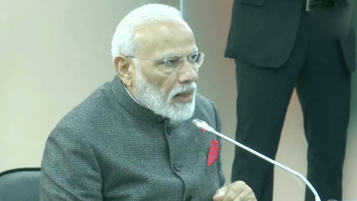 रूस में PM ने की डेलिगेशन लेवल बातचीत (फोटो-ANI)