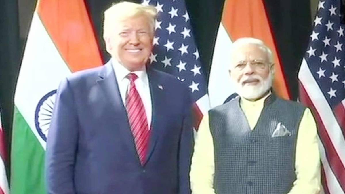 US President Donald Trump and PM Narendra Modi (Photo ANI)