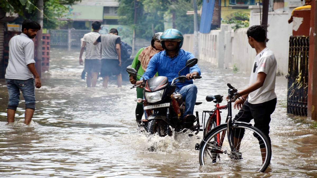 बारिश से भरा पानी (फाइल फोटो-IANS)