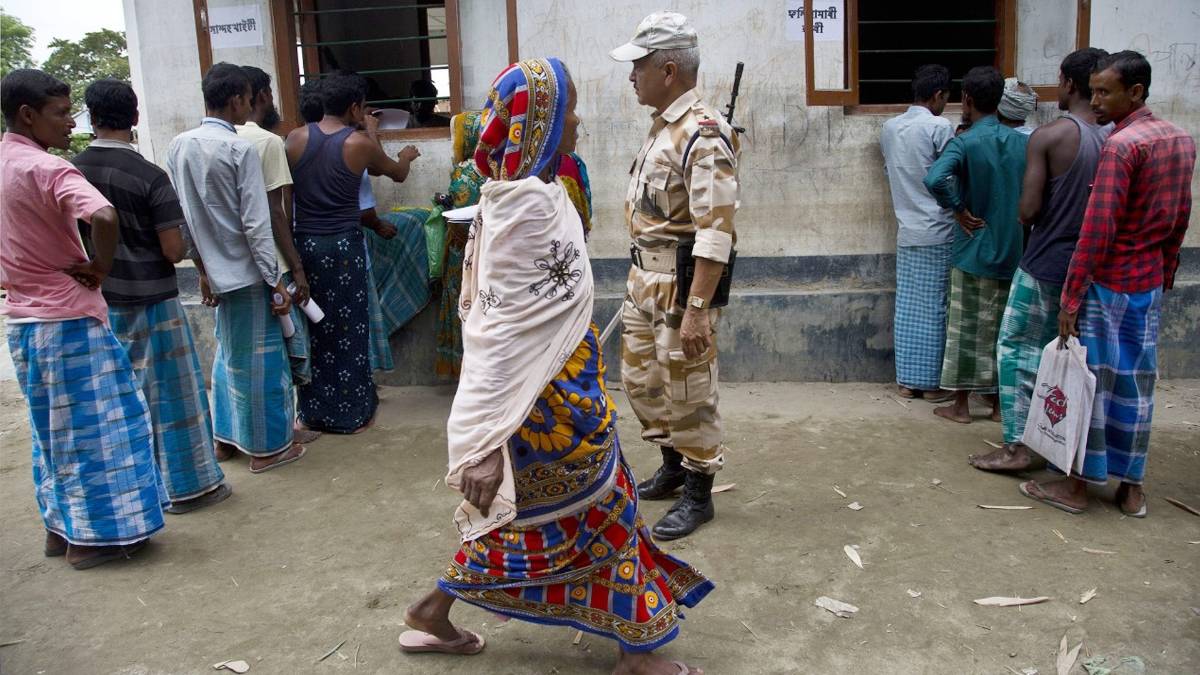 NRC पर घमासान (फोटो-AP)