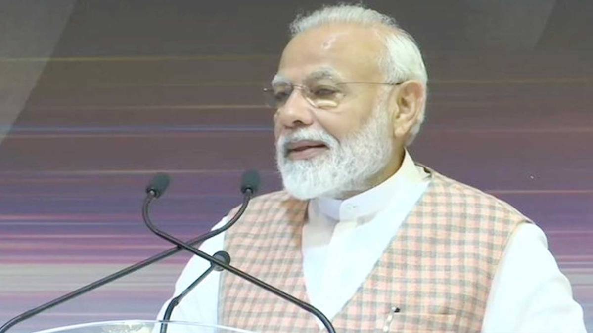 इसरो में पीएम मोदी का संबोधन (फोटो-ANI)