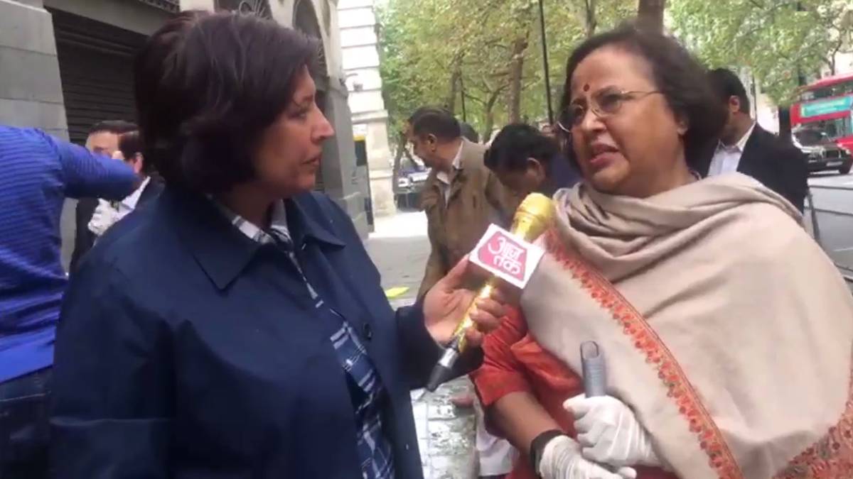 इंडिया हाउस की लोगों ने की सफाई