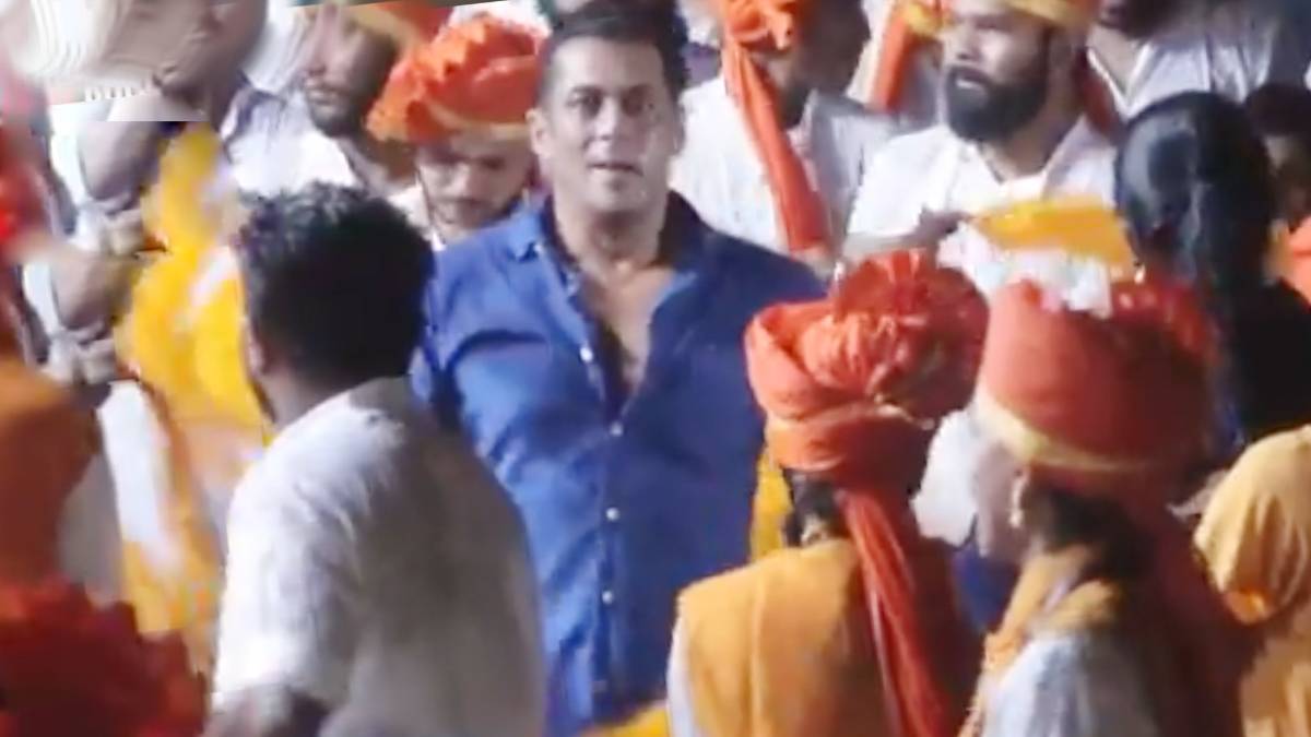 सलमान खान ने जमकर डांस किया