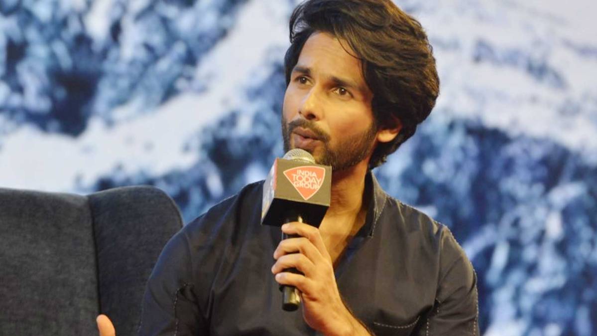 इंडिया टुडे कॉन्क्लेव 2019 में शाहिद कपूर (फोटो- India Today)