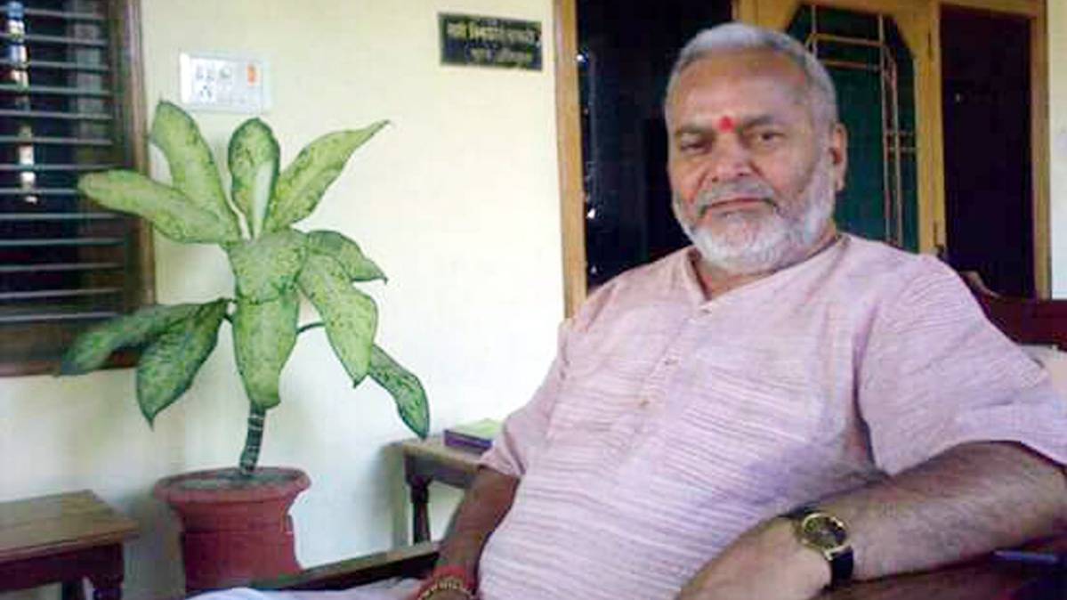 पूर्व केंद्रीय मंत्री चिन्मयानंद (फोटो-IANS)