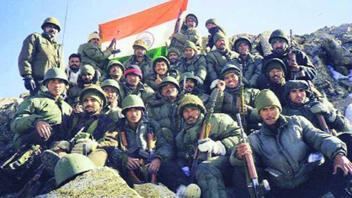 जंग में जीती भारतीय सेना की एक फोटो