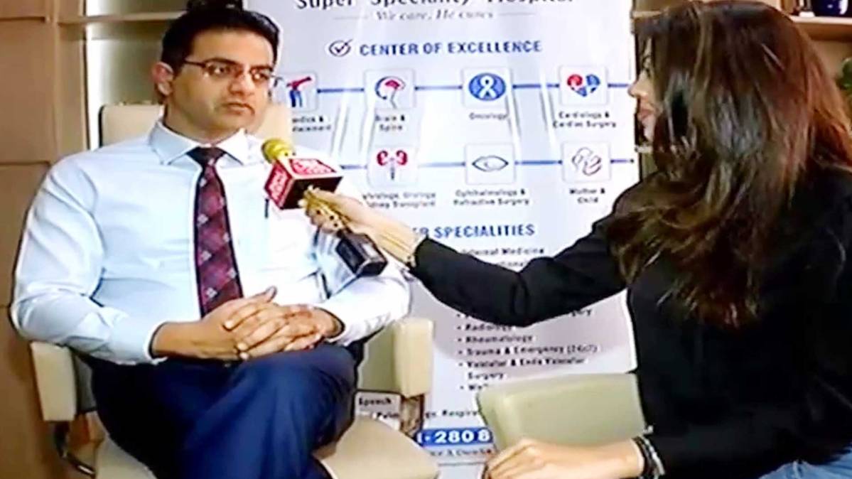 आकाश हेल्थकेयर के एमडी डॉ आशीष चौधरी