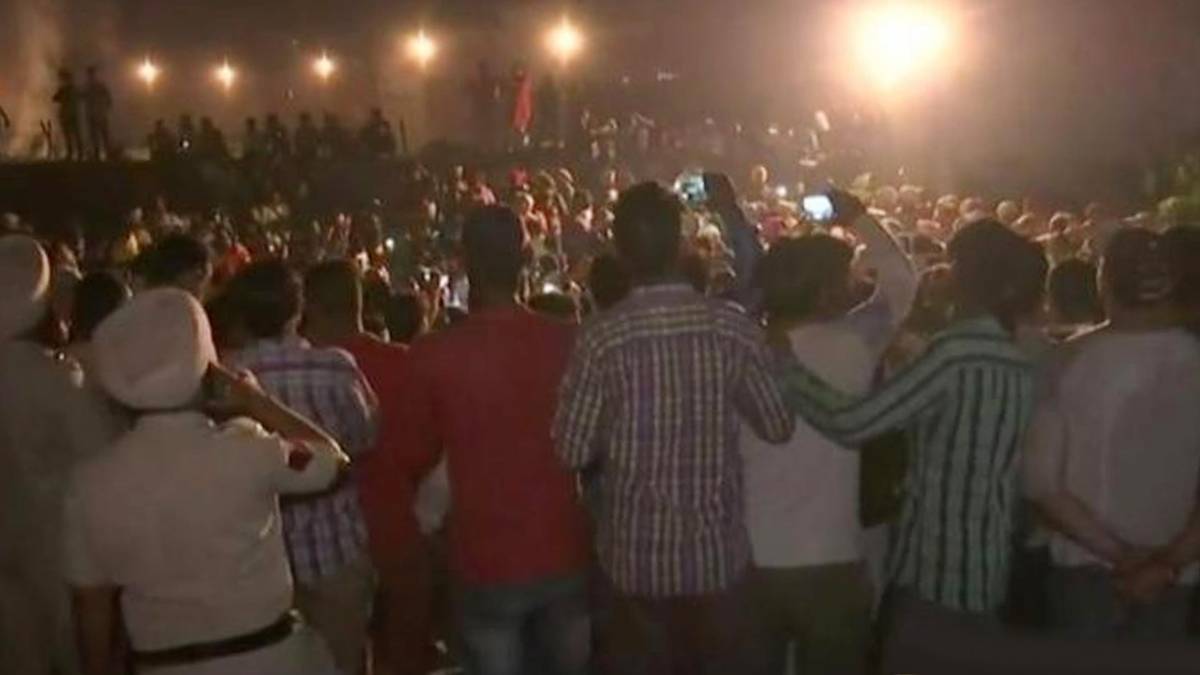 अमृतसर के जोड़ा फाटक में हुआ था हादसा(फाइल फोटो- ANI)