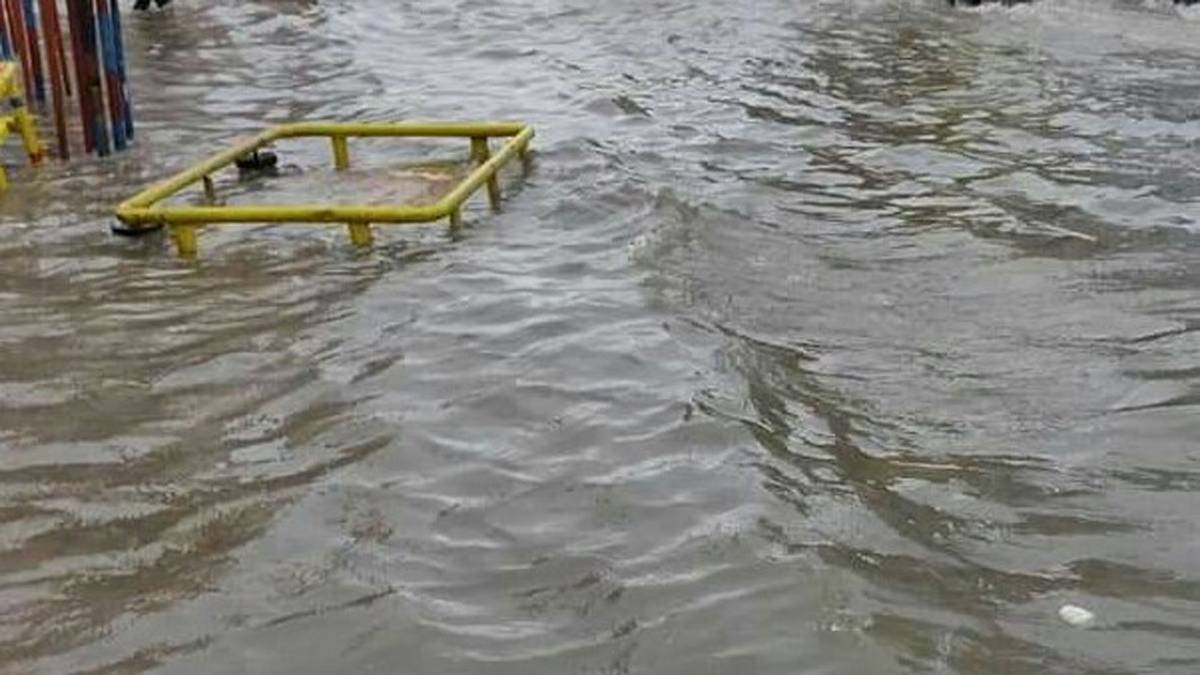 बिहार में बाढ़ (फोटो-IANS)