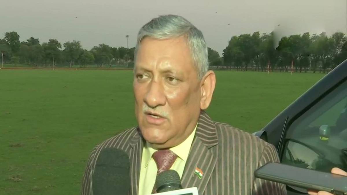 भारतीय सेनाध्यक्ष बिपिन रावत