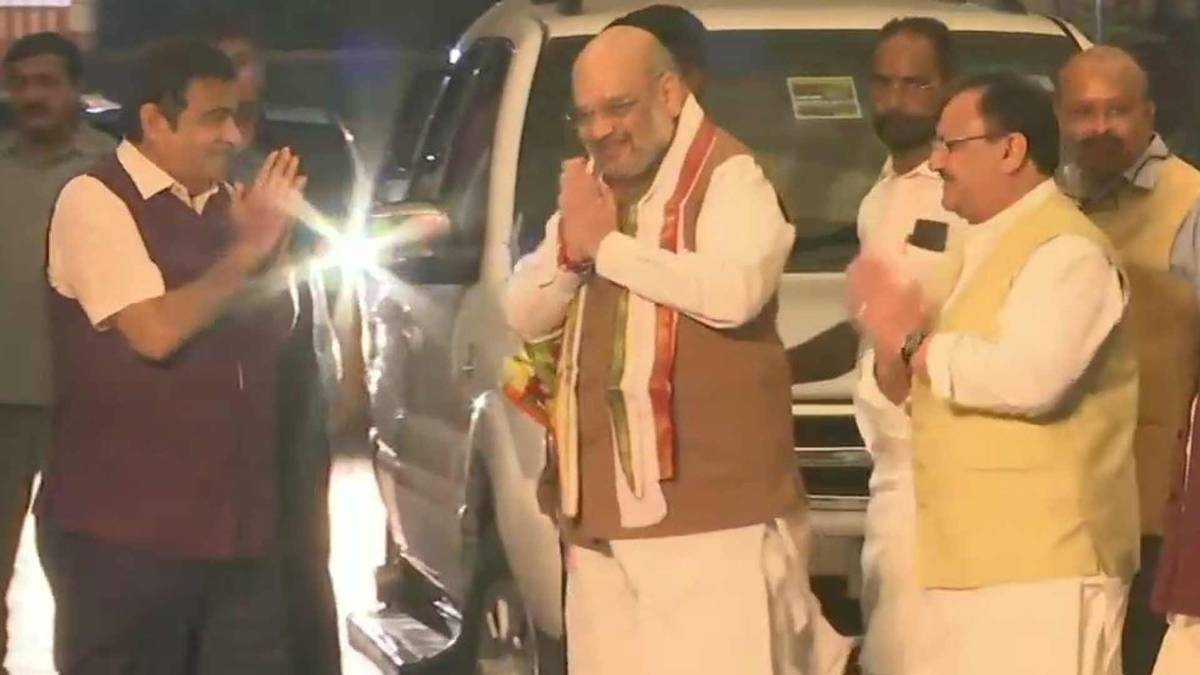 आज सुबह (फोटो ANI)