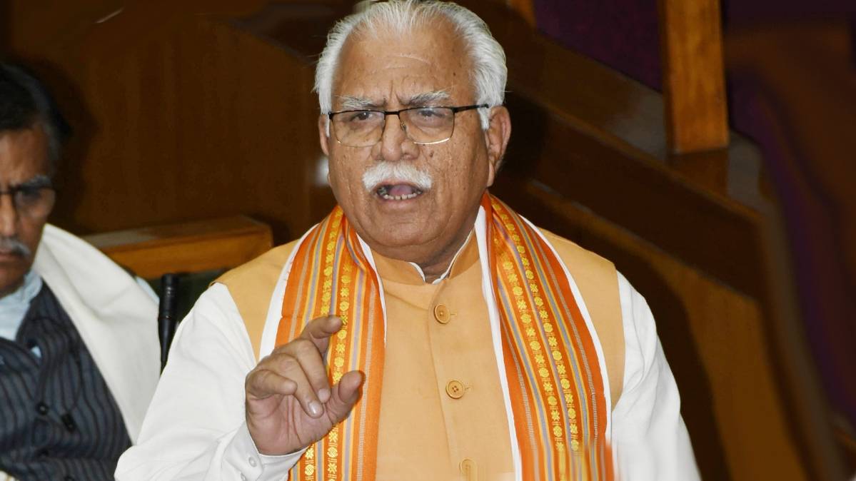 हरियाणा में खतरे में खट्टर सरकार(फाइल फोटो-IANS)